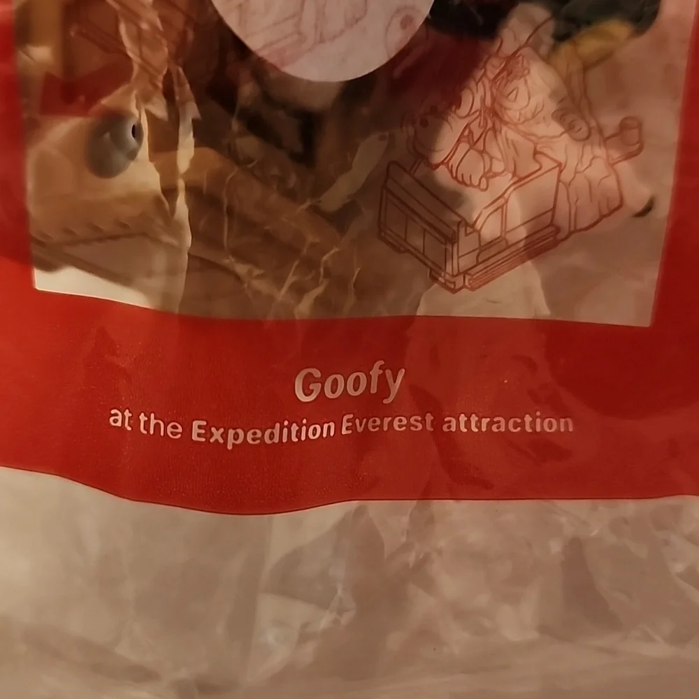 2020 McDonald's Toy #5 Disney World Goofy at the Expedition Everest